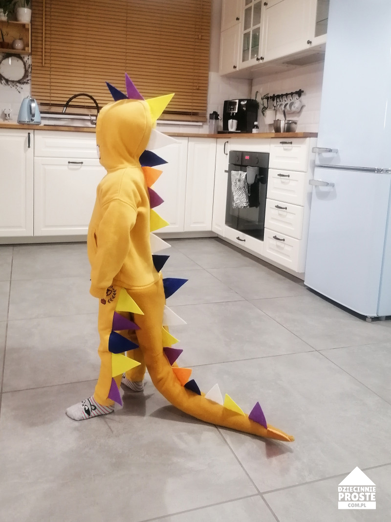 Strój Karnawałowy Dla Chłopca Diy DIY strój karnawałowy: kostium dinozaura - Dziecinnie Proste - Blog